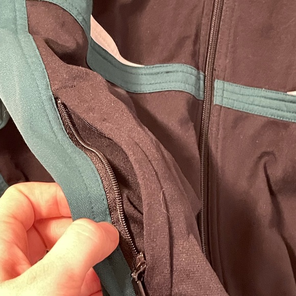 Diadora Soccer Zip Jacket Teal And Black Mens Size Small - Picture 5 of 6